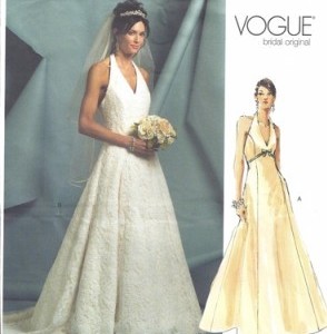 vogue wedding dress pattern