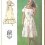 Simplicity 9015 Gunne Sax designer dresses