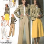 1940s Retro Skirt, pants and jacket from Simplicity!