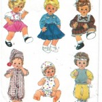 Wardobe for medium sized baby dolls!