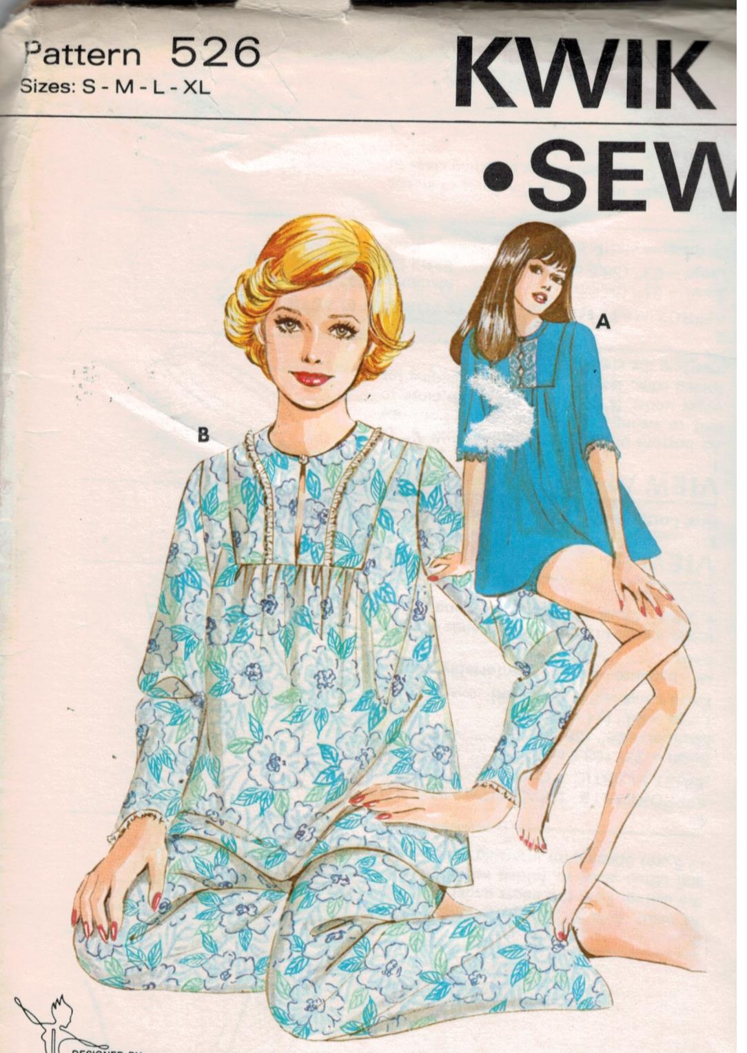 SEWING PATTERN Sew Matching Long Sleeve Pajamas Mother Daughter Women Girl  11176