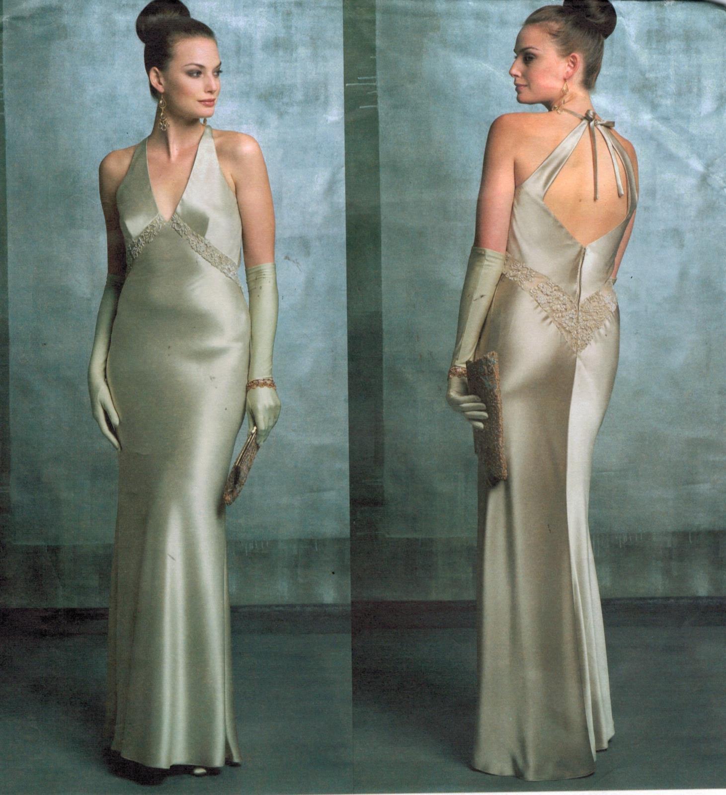 vogue-pattern-2840-belleville-sassoon-designer-halter-evening-gown-size