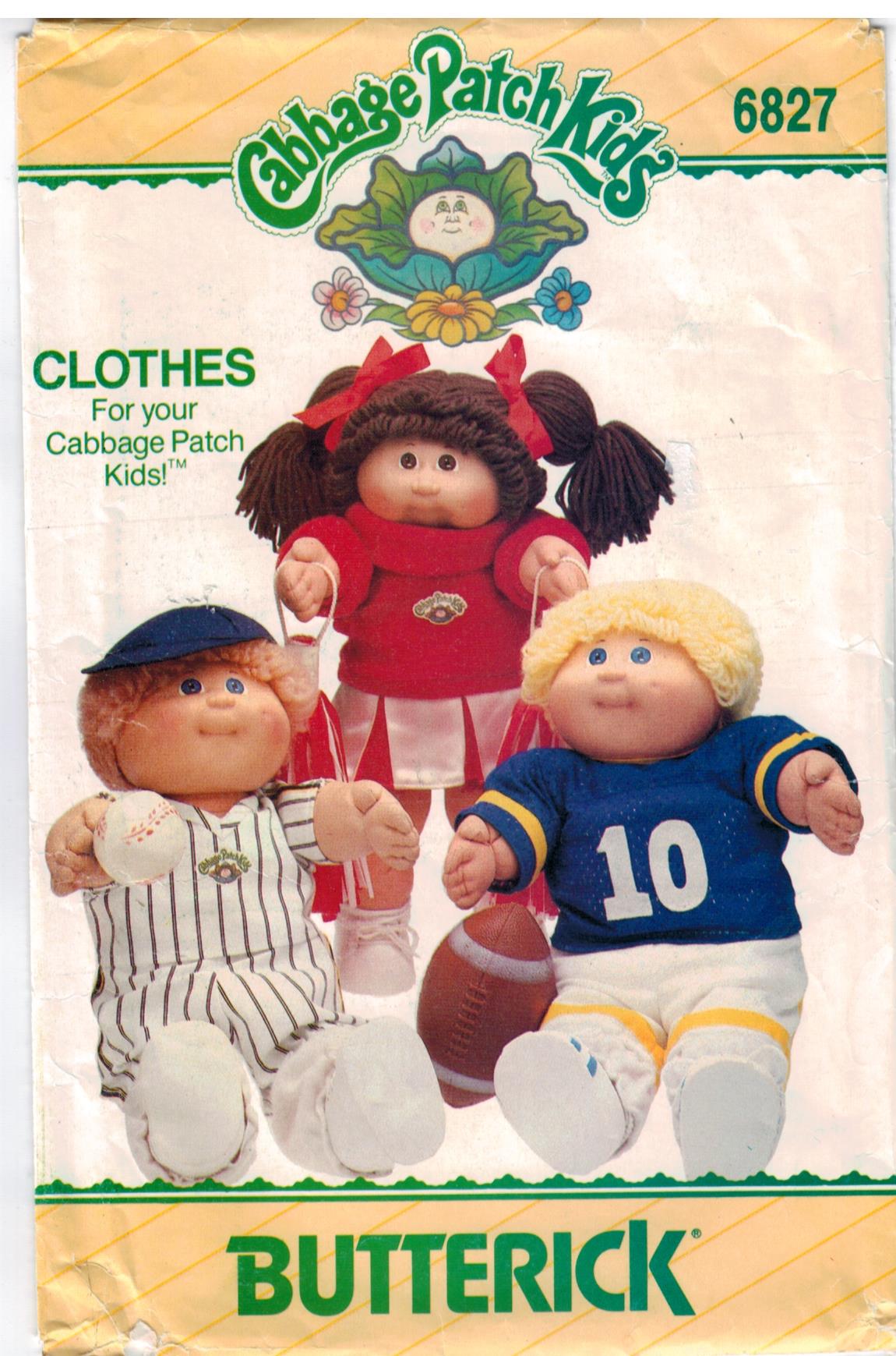 baseball cabbage patch doll