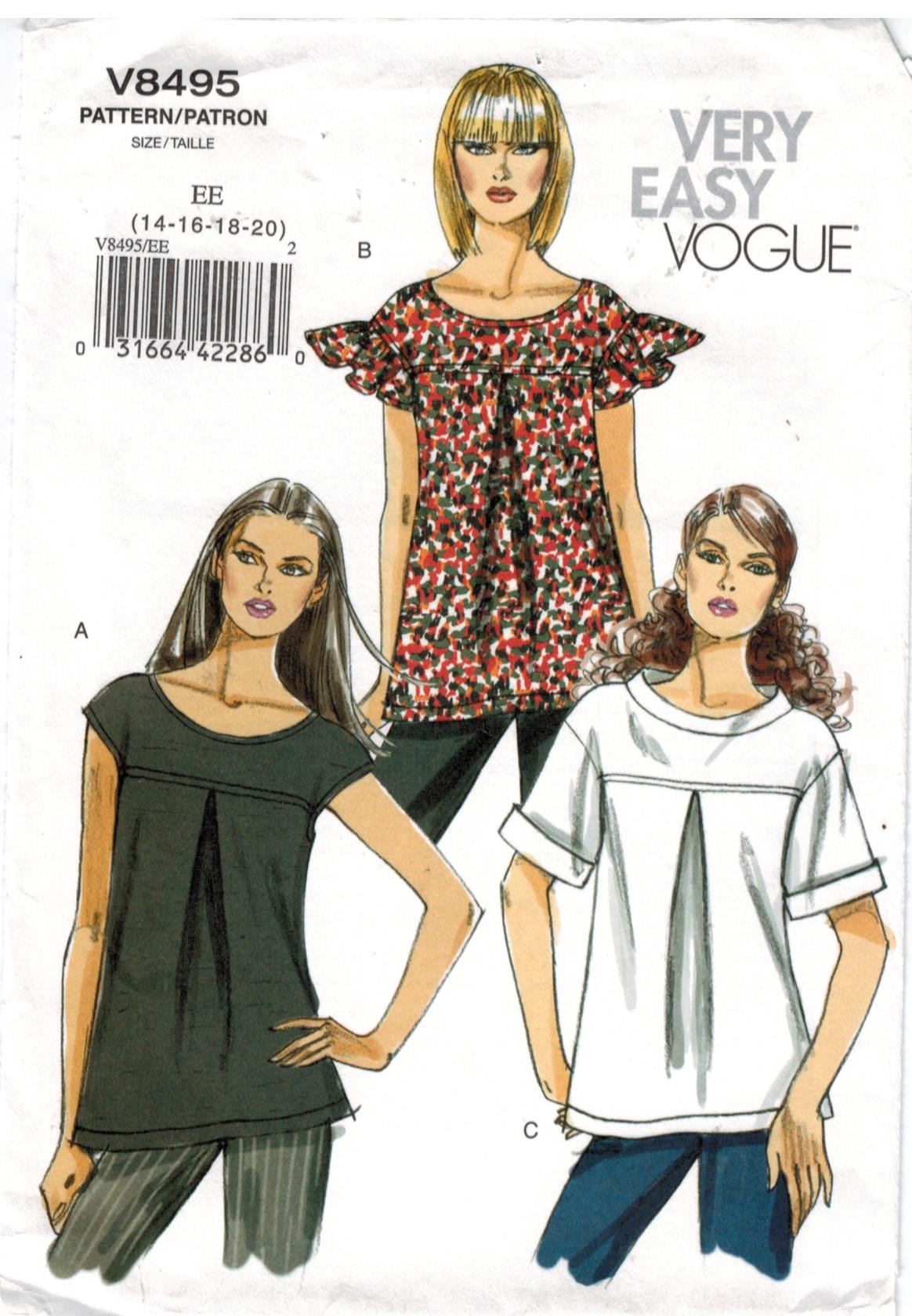 35+ Designs Sewing Pattern Vogue 1455 - SheaParmiss
