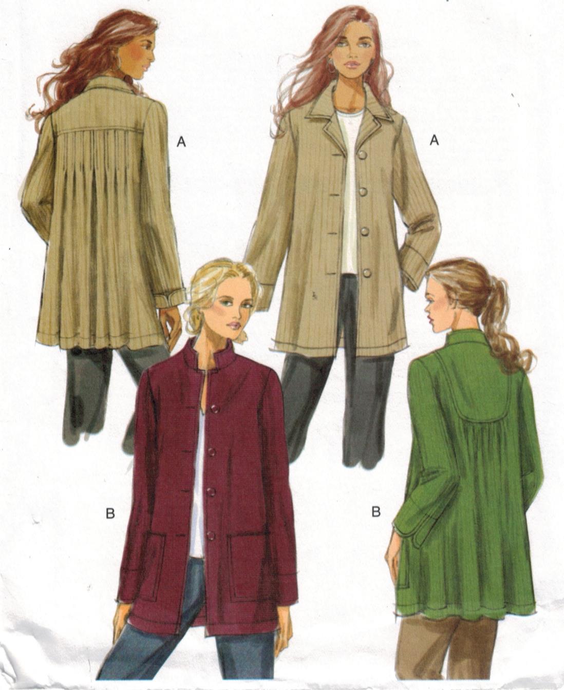 🌼 BUTTERICK #4568-LADIES FAST & EASY SHORT SLEEVE DRESS-JACKET PATTERN  12-22 FF 