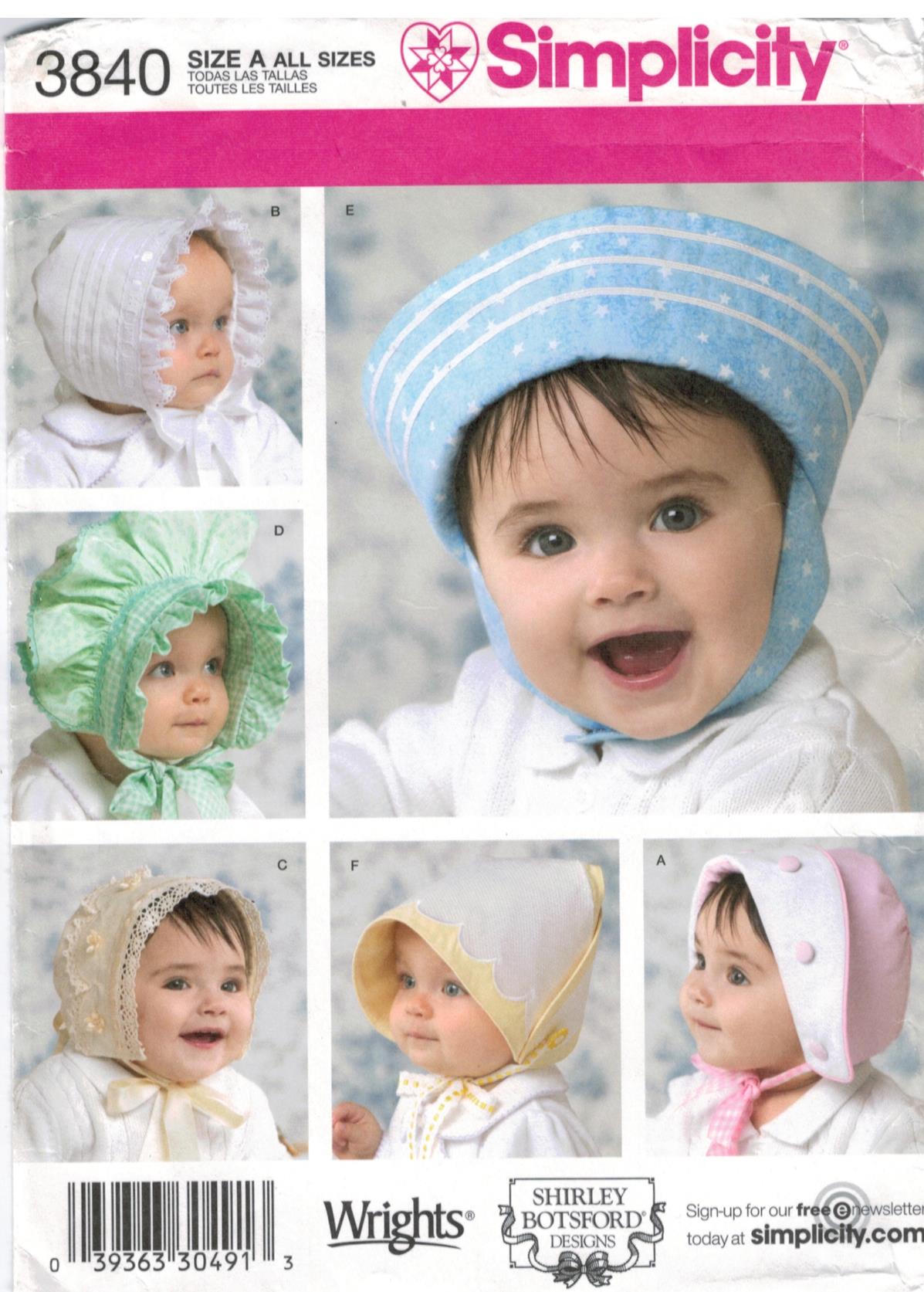 Designer Bonnets (kids size)