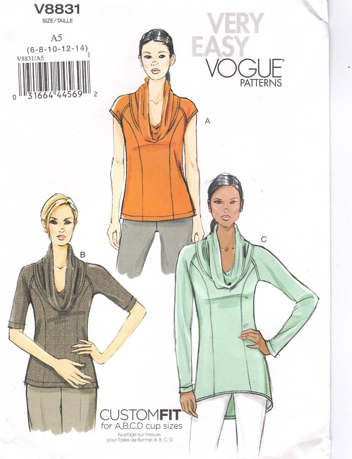 21 Easy Vogue Patterns Raisafelicitee 4555